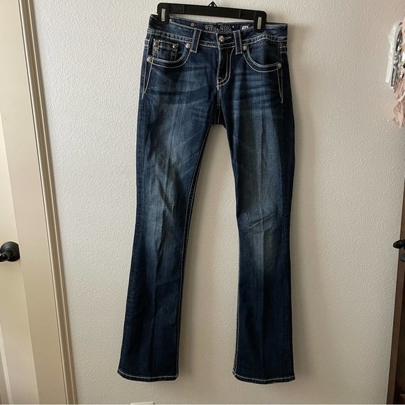 Miss Me Boot Cut Embellished Jeans - Picture 1 of 6